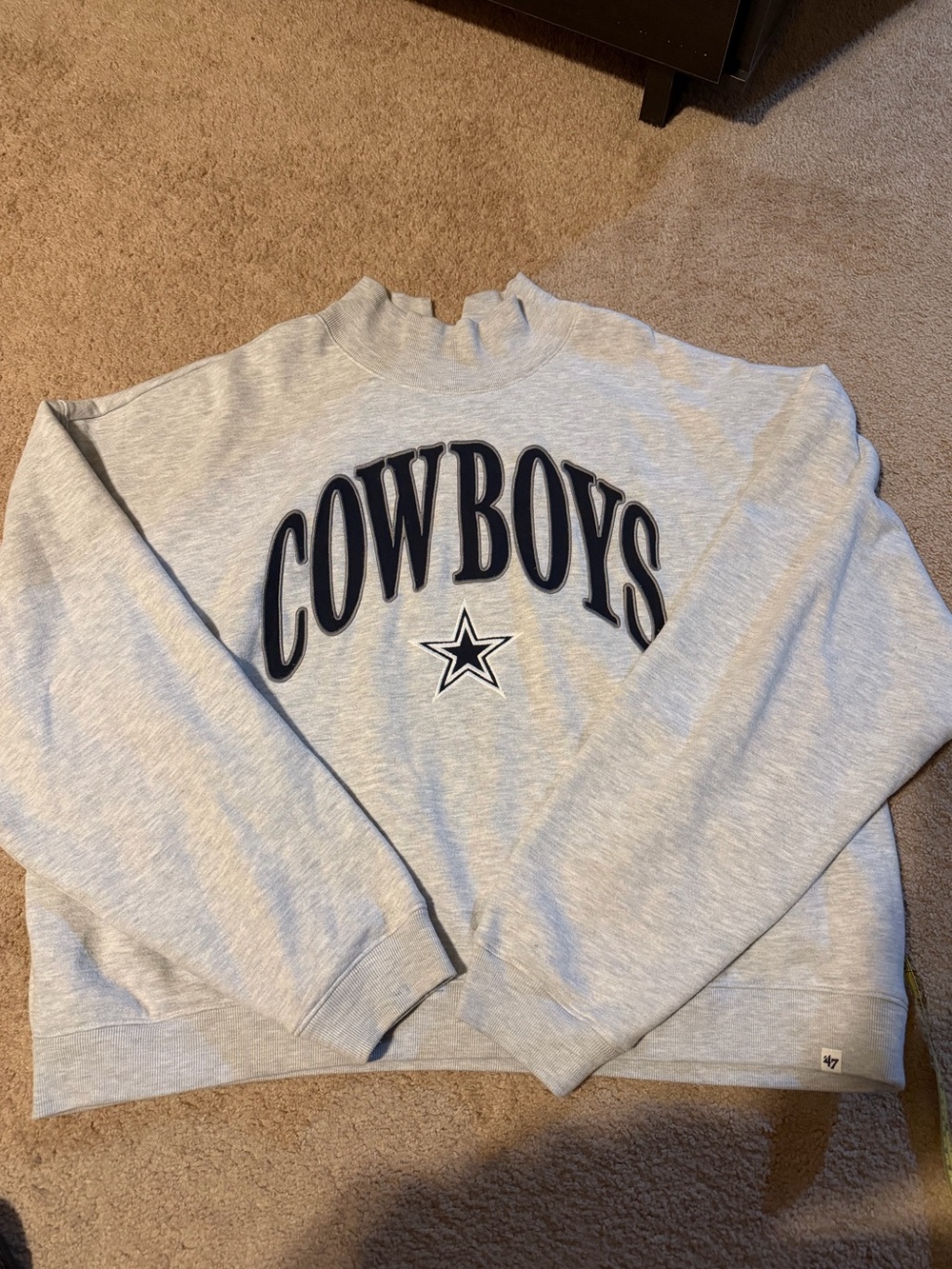 47 Brand Cowboys Mock Neck